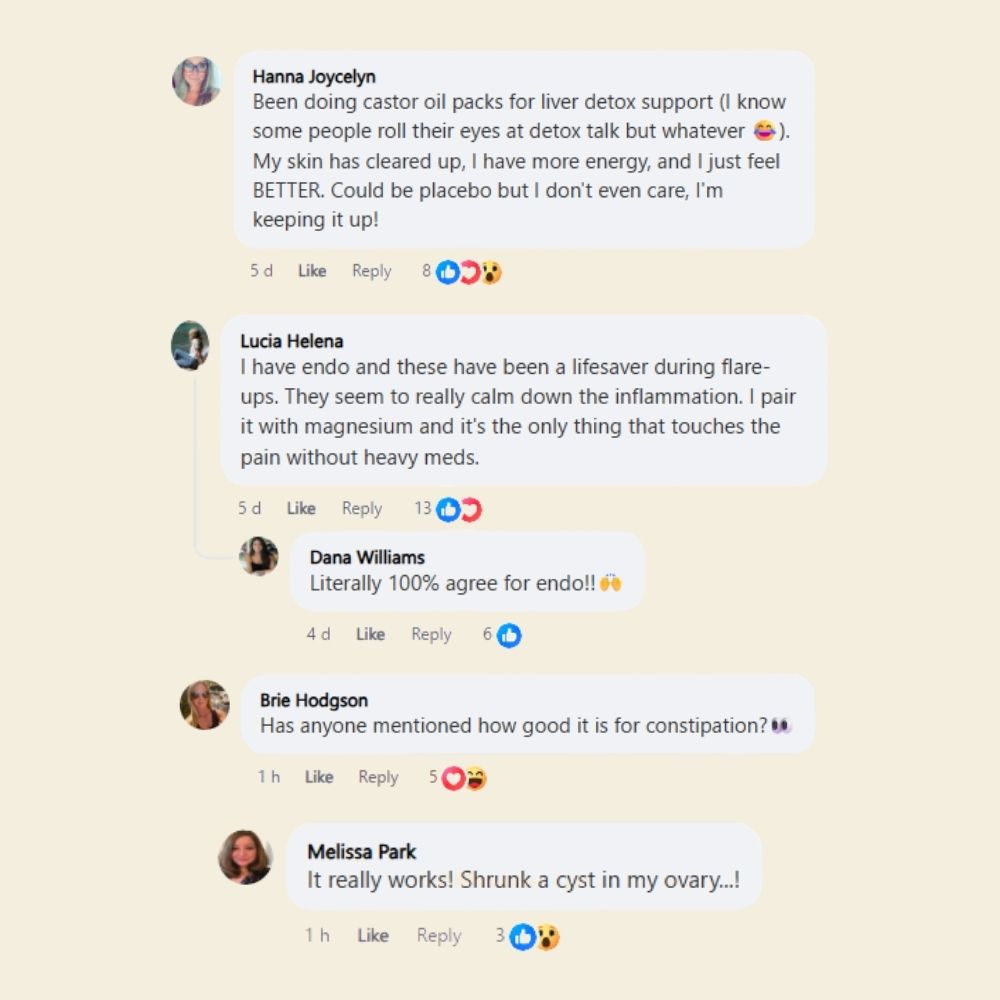 Castor Oil Wellness Pack