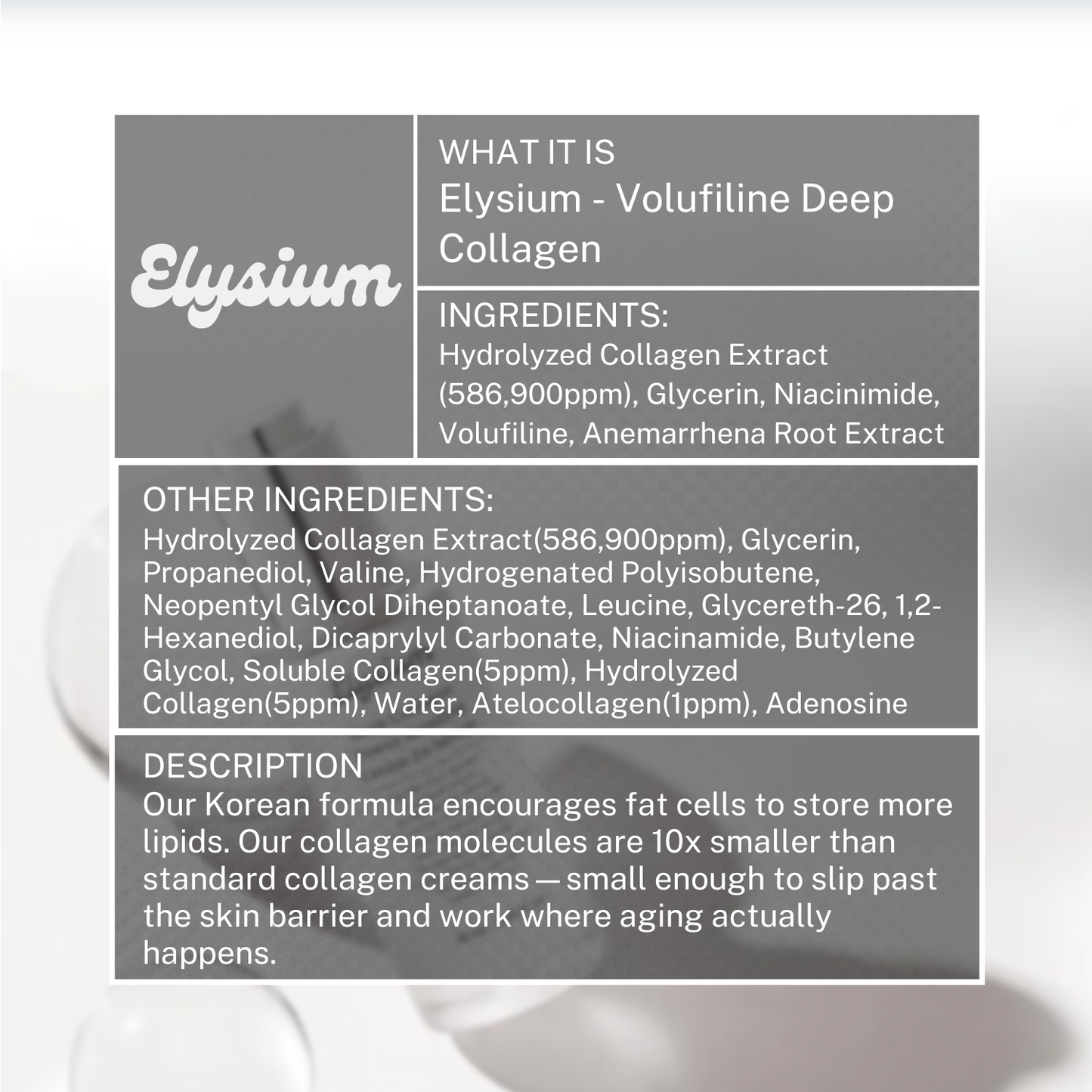 Volufiline Korean Collagen