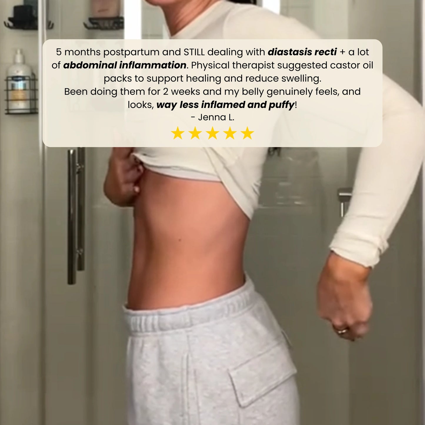 Castor Oil Postpartum Pack